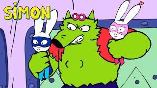 A Super Team | Simon | Season 4 Full Episode | Cartoons for Kids