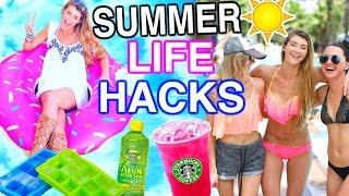 Summer Life Hacks EVERYONE Needs to Know! Katie Betzing