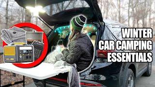 Essential Gear You Need to Start Winter Car Camping | VTOMAN Jump 600X