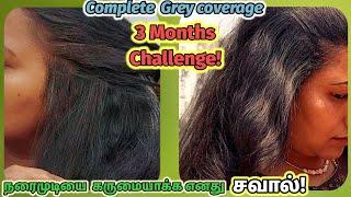 PROOF!!! LIVE RESULTS/Best Natural Hair Dye/Complete GREY COVERAGE