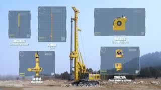 Rotary Drilling Rig XR240E - XCMG Foundation Indonesia Service Center