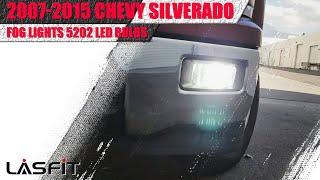 How to Replace Fog Lights In a 2015 Chevy Silverado with LASFIT 5202 LED Bulbs