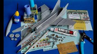 MiG-25PDS Foxbat ICM 1/72 scale FULL BUILD PART 1