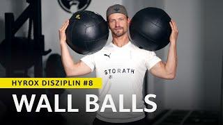 Hyrox Disziplin #8 - WALL BALLS