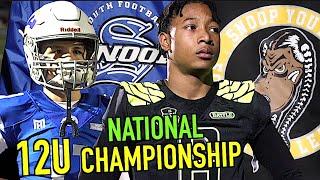  12U OG Ducks vs LA Rams || Snoop Dogg Youth Football League | National Championship Game