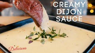 Creamy Mustard Sauce That Goes Well With Everything!