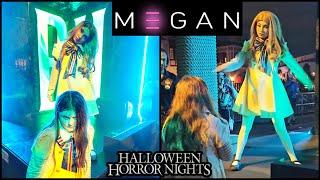 M3GAN Meeting M3GAN at Halloween Horror Nights Orlando | Blumhouse Scare Zone