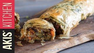 Vegetable strudel | Akis Petretzikis