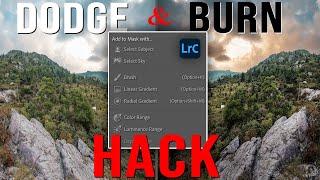 Lightroom Mask Update - INCREDIBLE Dodge and Burn HACK