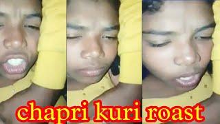 chapri kuri roast video || new santali roast video 2023 || lalu tudu