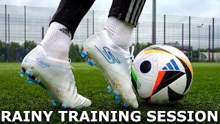 Individual Training Session In The Rain | How To Train Solo