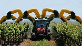 WOW! Modern Agriculture Harvest Technology, Agricultural Machines From The Future, Harvesting Robot