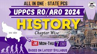 All In One Chapter Wise HISTORY CLASS | All STATE PCS 2024 | UPPSC RO/ARO Exam 2024 | BY SLV