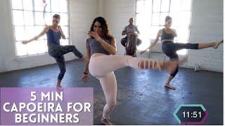 Capoeira Dance For Beginners | 5 Min Capoeira Training