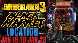 BOOM TIME! Black Market Vending Machine Location! (16 Jan 2025) + GOD ROLL SAVE! - BL3