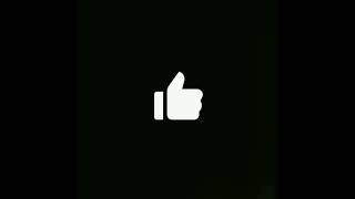 Black screen YouTube Shorts Like Button. #likebutton #blackscreen #shorts