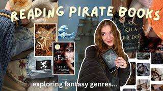 only reading pirate fantasy for the week...‍️ fable, clare sager & more!!!