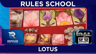 Lotus Rules School (How to Play) with the Game Boy Geek