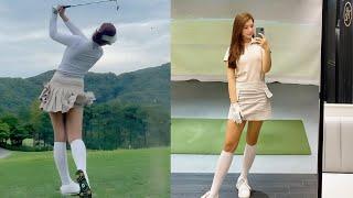 [세로골프TV] 후광이 비치는 미모!! KLPGA 김태림 프로 스윙 모음 #김태림프로