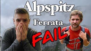 Don't make this mistake if you want to climb the Alpspitze in one day!