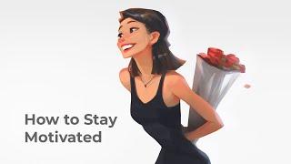 3 Ways to Stay Motivated | Sam's Digital Art Tips