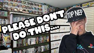 The Worst Things You Can Do As A Game Collector.