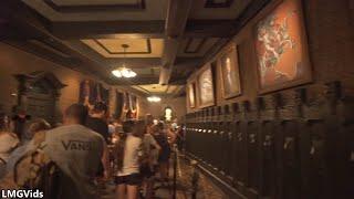 [4K] Haunted Mansion ride: Disneyland 2018 (Low Light) Complete ridethrough POV