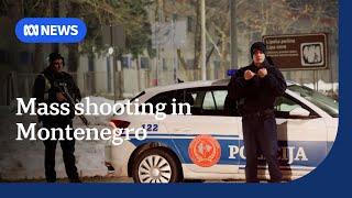 Gunman kills 10 people in mass shooting in Montenegro | ABC NEWS