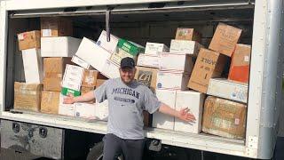 I bought 12 TRUCK LOADS OF BOXES From Abandoned Storage Unit #36