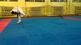 Hapkido bag training & throw 2013.01.11 Pshenichnikov