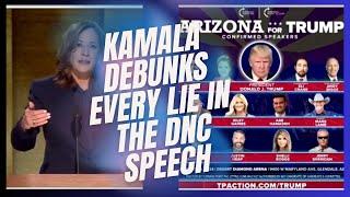 Charlie Kirk Debunks Every Lie In Kamala's DNC Speech