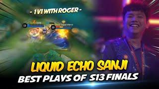 LIQUID ECHO SANJI BEST PLAYS of MPL PH S13 GRAND FINALS . . . 