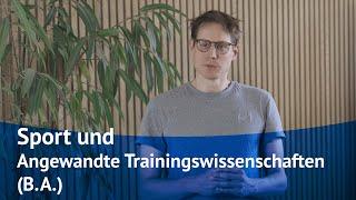 Prof. Dr. Christoph Clephas stellt vor: Sport & Angewandte Trainingswissenschaften B.A.