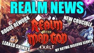 Rogue Rework, Leaked Shinies, New Crucible, My RotMG Discord Server - Realm News