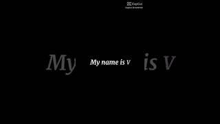 hi my name is V.and good boy.