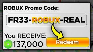 This *SECRET* Promo Code Gives FREE ROBUX! (Roblox March 2024)