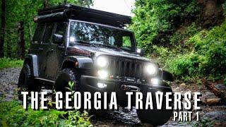 The Georgia Traverse Part 1 | North Georgia Jeep Overland Adventure | Presented by Novsight