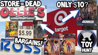 TOY HUNTING - IS OLLIE'S DEAD? CLEARANCE GI JOE CLASSIFIED $10 MARVEL LEGENDS ACTION FIGURES EPS373