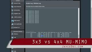 3x3 vs 4x4 MU-MIMO (Realtek RTL8814AU vs Asus RT-AX88U)