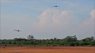 HUGE SPITFIRE 111CC CRASH DURING DOGFIGHT