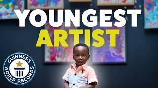 World's Youngest Artist and World's Largest Tongue | Records Weekly - Guinness World Records