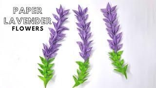 Paper Lavender Flowers | Paper Flowers