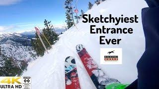 Sketchiest Entrance at Kicking Horse Mtn?  Could Be!  To Consequence