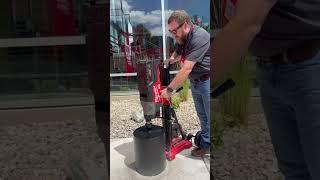 Milwaukee MX Fuel Core Drill! That’s a 14” bit!