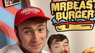 Trying MrBeast Burger for the first time