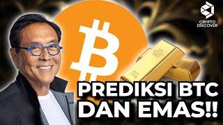 Pakar Keuangan Robert Kiyosaki Bullish: $BTC $135,000 & Emas $3,700!!