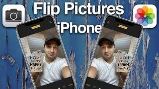 How to Fix iPhone Selfie Flipping Problem || iPhone not Mirroring Front Photos - fixed|wasim ad