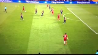 Barcelona vs Bayern Munich 0-2 PIQUE OWN GOAL