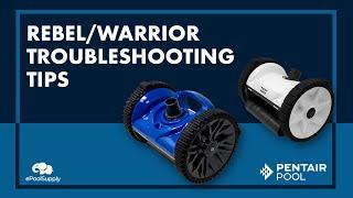 Pentair Rebel/Warrior/Lil Rebel Troubleshooting Tips!