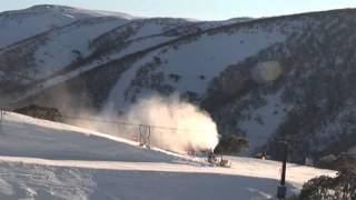 Snowmaking at Hotham